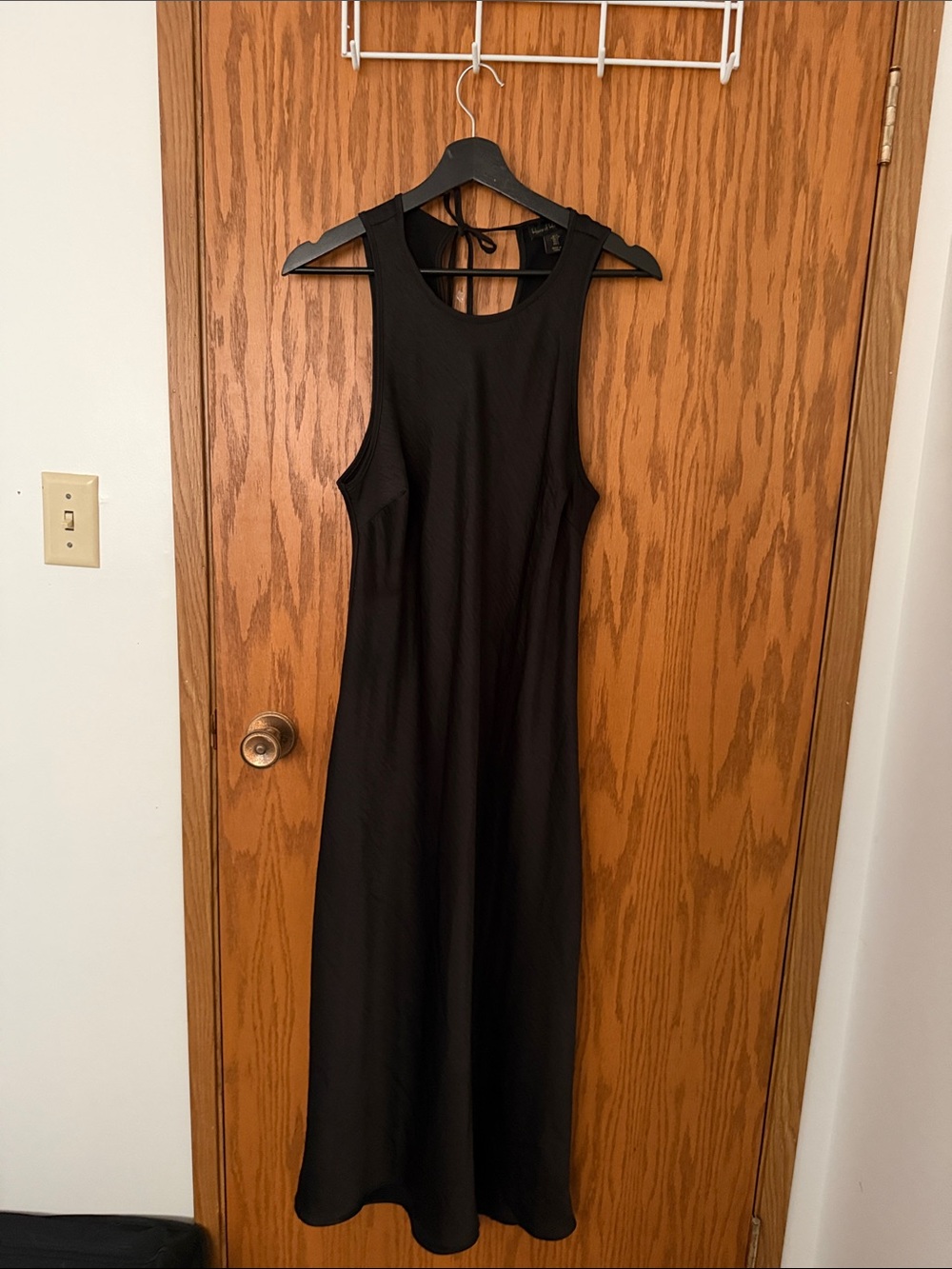 Black Slip Maxi Dress